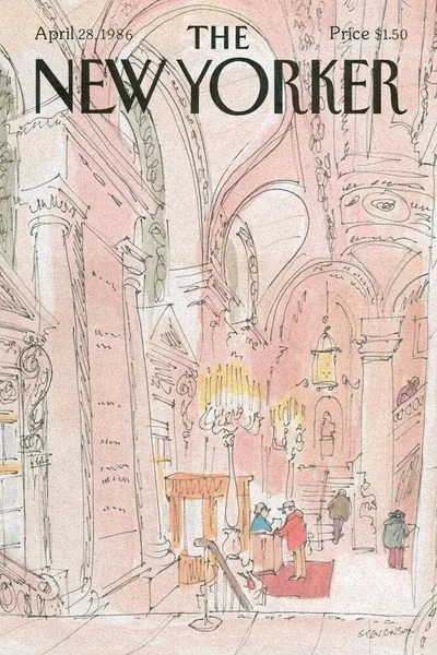 Постер с обложкой The New Yorker 28.04.1986
