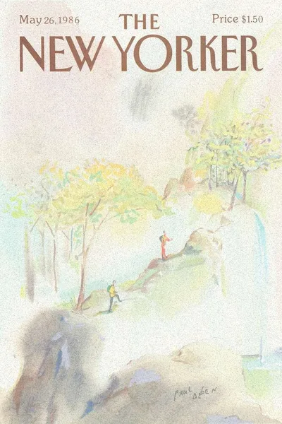 Постер с обложкой The New Yorker 26.05.1986