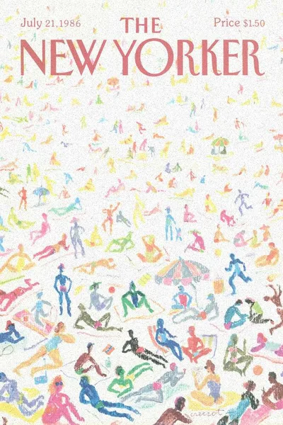 Постер с обложкой The New Yorker 21.07.1986