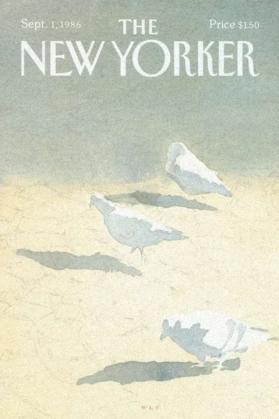Постер с обложкой The New Yorker 01.09.1986