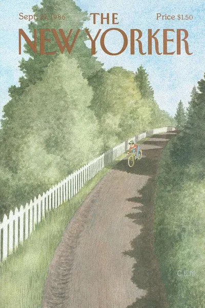 Постер с обложкой The New Yorker 29.09.1986