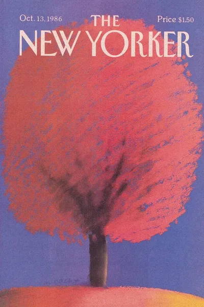 Постер с обложкой The New Yorker 13.10.1986