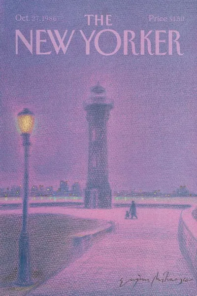 Постер с обложкой The New Yorker 27.10.1986
