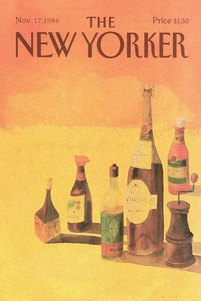 Постер с обложкой The New Yorker 17.11.1986