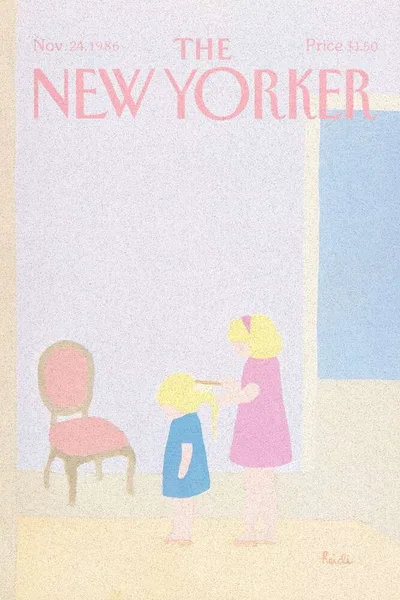 Постер с обложкой The New Yorker 24.11.1986