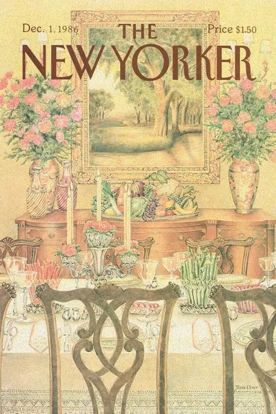 Постер с обложкой The New Yorker 01.12.1986