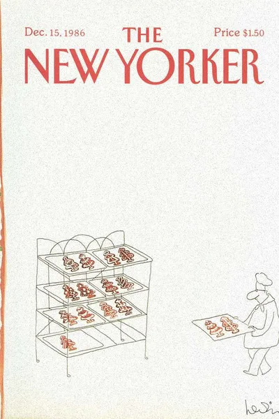 Постер с обложкой The New Yorker 15.12.1986