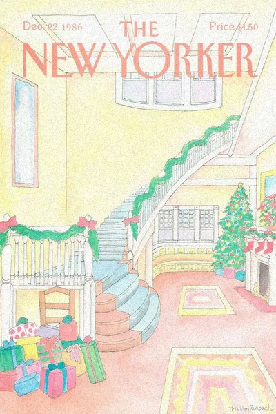 Постер с обложкой The New Yorker 22.12.1986