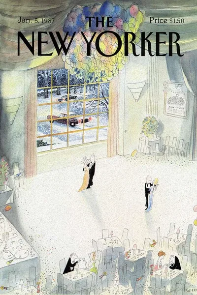 Постер с обложкой The New Yorker 05.01.1987