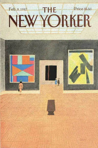 Постер с обложкой The New Yorker 09.02.1987