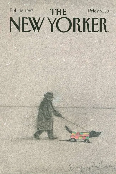 Постер с обложкой The New Yorker 16.02.1987