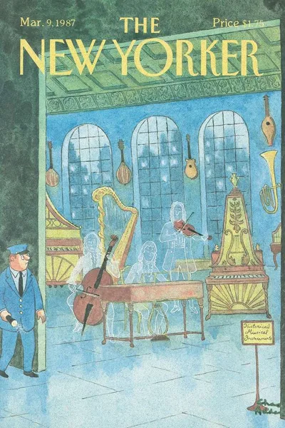 Постер с обложкой The New Yorker 09.03.1987