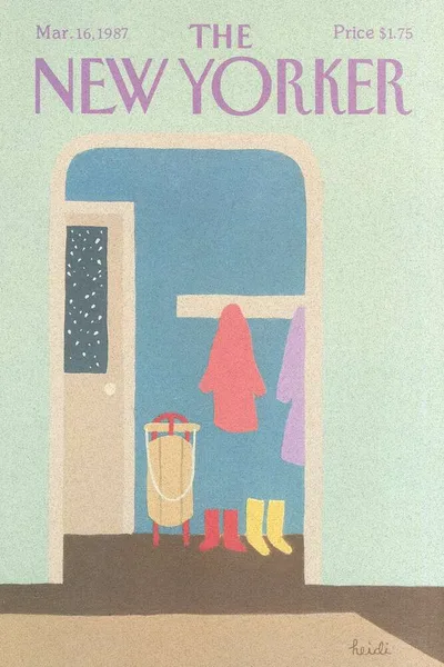 Постер с обложкой The New Yorker 16.03.1987