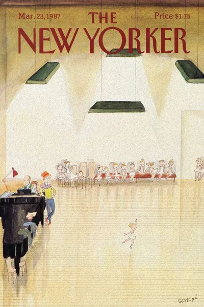 Постер с обложкой The New Yorker 23.03.1987