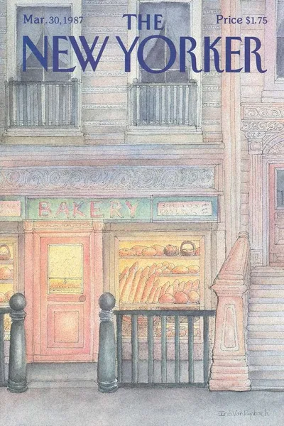 Постер с обложкой The New Yorker 30.03.1987