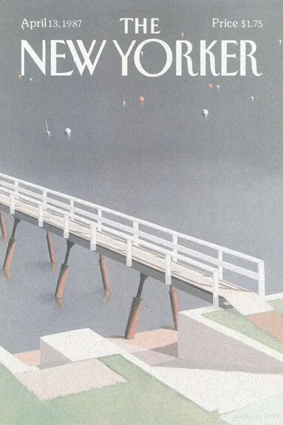 Постер с обложкой The New Yorker 13.04.1987