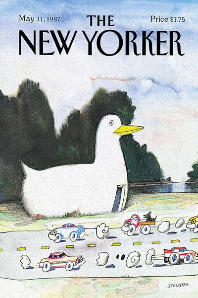 Постер с обложкой The New Yorker 11.05.1987