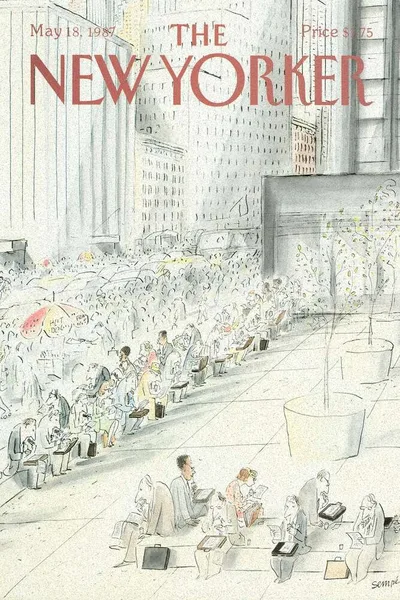 Постер с обложкой The New Yorker 18.05.1987
