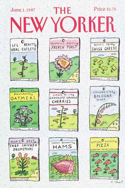 Постер с обложкой The New Yorker 01.06.1987