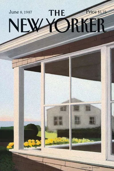 Постер с обложкой The New Yorker 08.06.1987