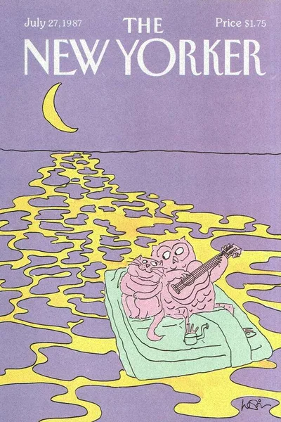 Постер с обложкой The New Yorker 27.07.1987