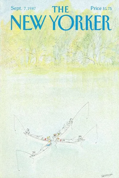 Постер с обложкой The New Yorker 07.09.1987