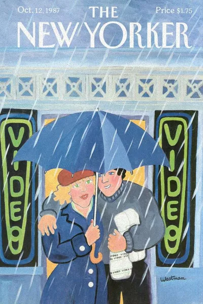 Постер с обложкой The New Yorker 12.10.1987
