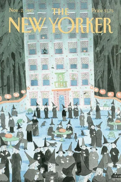 Постер с обложкой The New Yorker 02.11.1987