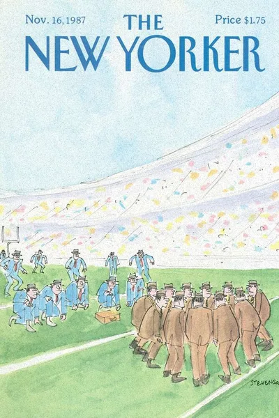 Постер с обложкой The New Yorker 16.11.1987