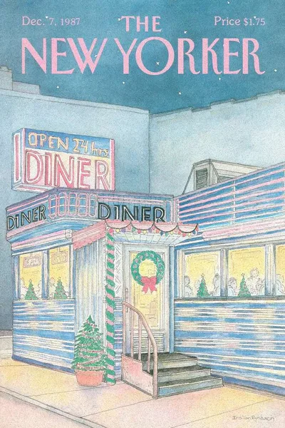 Постер с обложкой The New Yorker 07.12.1987