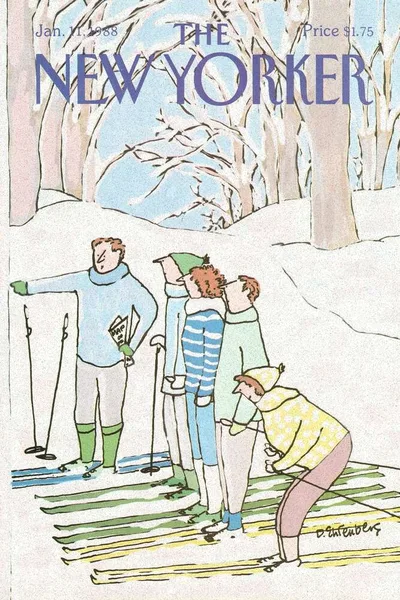 Постер с обложкой The New Yorker 11.01.1988