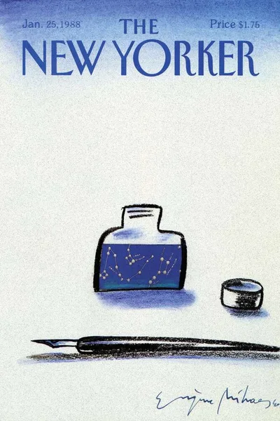 Постер с обложкой The New Yorker 25.01.1988