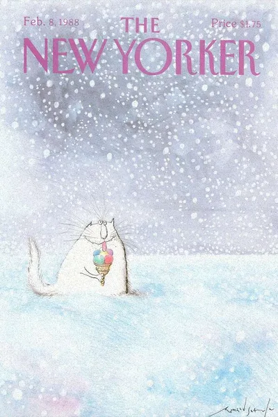 Постер с обложкой The New Yorker 08.02.1988