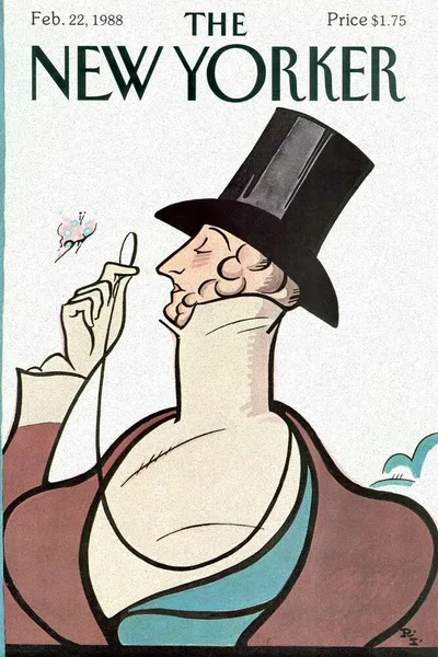 Постер с обложкой The New Yorker 22.02.1988