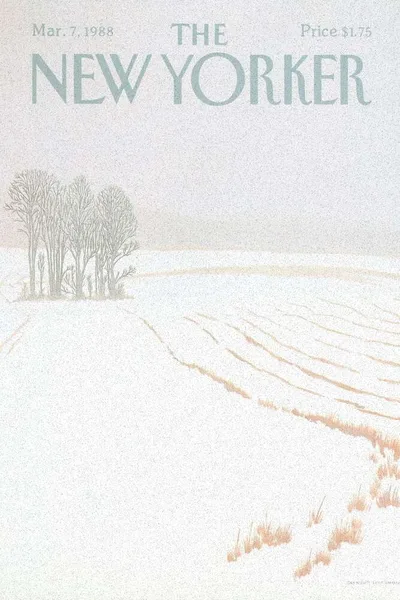 Постер с обложкой The New Yorker 07.03.1988
