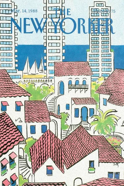 Постер с обложкой The New Yorker 14.03.1988