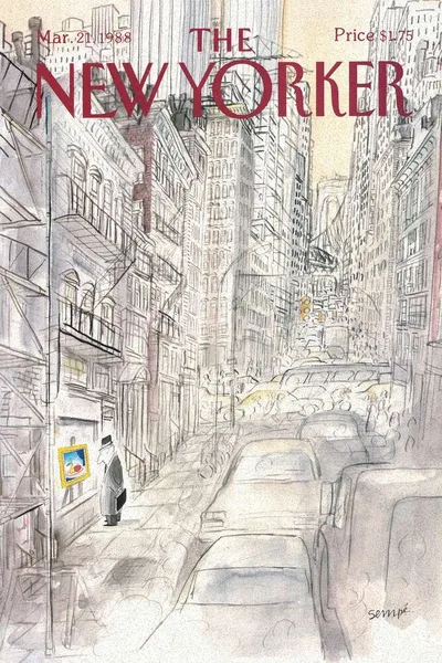 Постер с обложкой The New Yorker 21.03.1988