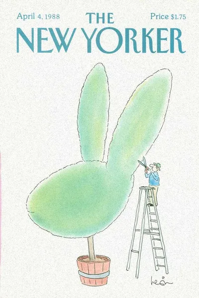 Постер с обложкой The New Yorker 04.04.1988