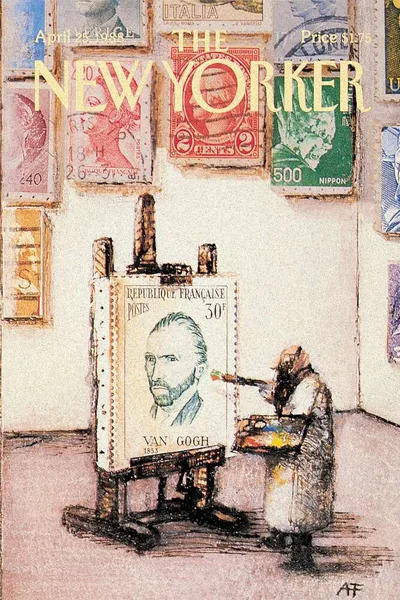 Постер с обложкой The New Yorker 25.04.1988