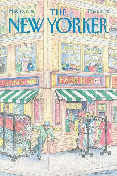 Постер с обложкой The New Yorker 16.05.1988