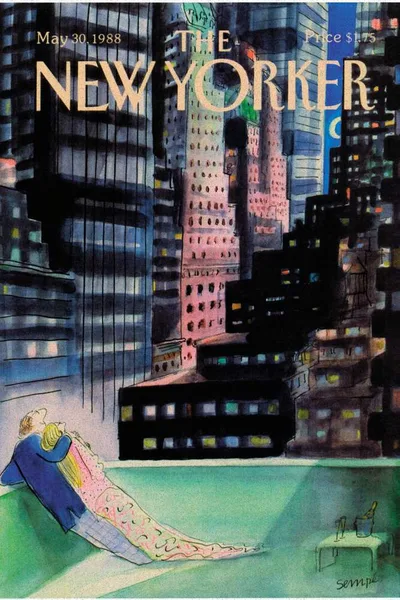Постер с обложкой The New Yorker 30.05.1988