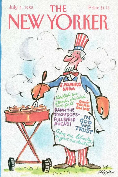 Постер с обложкой The New Yorker 04.07.1988