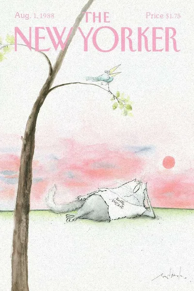 Постер с обложкой The New Yorker 01.08.1988