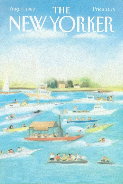 Постер с обложкой The New Yorker 08.08.1988