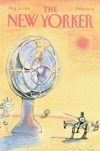 Постер с обложкой The New Yorker 15.08.1988