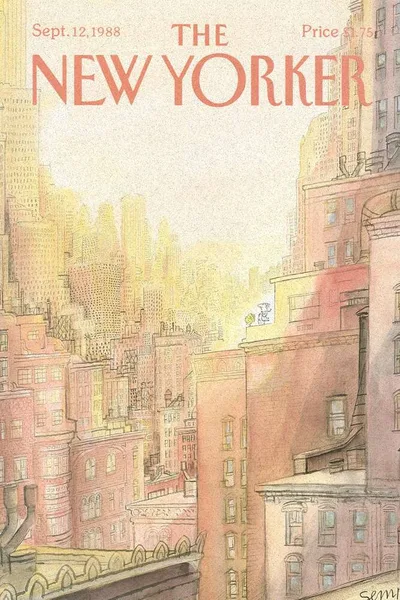 Постер с обложкой The New Yorker 12.09.1988