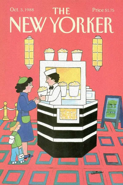 Постер с обложкой The New Yorker 03.10.1988