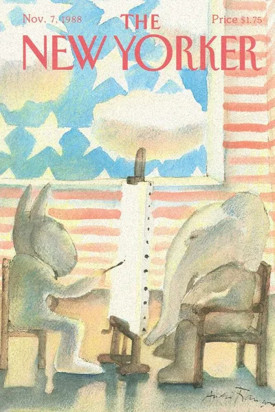Постер с обложкой The New Yorker 07.11.1988