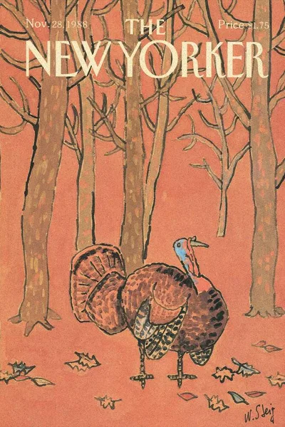 Постер с обложкой The New Yorker 28.11.1988