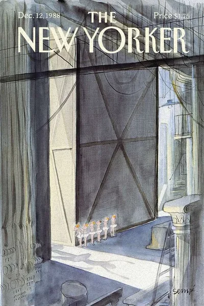 Постер с обложкой The New Yorker 12.12.1988